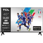 Tlviseur android tcl 40s59k qled 40'' full hd dolby digital plus dvb - t2 mtallique