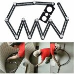 Frixovel - template tool, gabarit d'angle, rgle de mesure multi - angles, 12 faces en alliage d'aluminium, ...