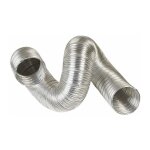 Ten - gaine accordon ex sible - 0, 85  3, 02 m - diamtre 150 / 156 mm - tolerie emaillerie nantaise ...