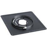 Ten - plaque de propreté 300x300mm pour poêle à granulés d80mm noir Ten - plaque de propreté 300x300mm pour poêle à granulés d80mm noir