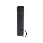 Ten - tuyau coulissant 348541 émail noir mat 50cm d150mm avec bague Ten - tuyau coulissant 348541 émail noir mat 50cm d150mm avec bague