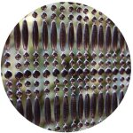 La tenda - rideau de porte en perles noires fr�jus 100x230 cm
