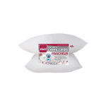 Les tendances - abeil lot de 2 oreillers aerelle cool night - 60 x 60 cm - blanc Les tendances - abeil lot de 2 oreillers aerelle cool night - 60 x 60 cm - blanc