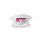 Abeil lot de 2 oreillers douceur - 60 x 60 cm - blanc Abeil lot de 2 oreillers douceur - 60 x 60 cm - blanc