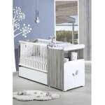 Les tendances - baby price new leaf lit bebe combine evolutif 120x60 en 90x190 cm