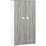 Les tendances - babyprice armoire chambre bebe smile chene silex 2 portes