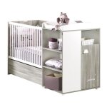 Les tendances - lit combiné 120x60 evolutif en 90x190 en bois Les tendances - lit combiné 120x60 evolutif en 90x190 en bois