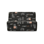 Les tendances - banquette bz - tissu noir - l143 x p97 x h89 cm - joe