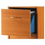 Classeur 3 tiroirs pour 75 dossiers suspendus 41, 4 x 108, 4 x 44 cm - coloris: merisier Classeur 3 tiroirs pour 75 dossiers suspendus 41, 4 x 108, 4 x 44 cm - coloris: merisier