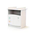 Les tendances - commode 2 portes avec plan � langer at4 disney up in the sky winnie blanc