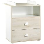 Les tendances - commode  langer en bois