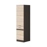 Les tendances - junona colonne de cuisine l 50 cm - decor chene sonoma Les tendances - junona colonne de cuisine l 50 cm - decor chene sonoma