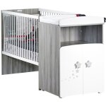 Les tendances - lit combin volutif 120x60 en 90x190 en bois