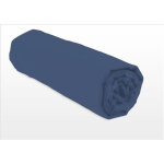 Les tendances - lovely home lot de 2 taies d'oreiller rectangulaires - 50 x 70 cm - 100% coton - bleu ...