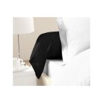 Les tendances - lovely home lot de 2 taies de traversin 100% coton 85x185 cm noir Les tendances - lovely home lot de 2 taies de traversin 100% coton 85x185 cm noir