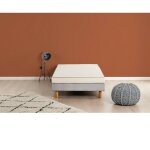 Les tendances - matelas mousse 90 x 190 cm confort ferme paisseur 10 cm