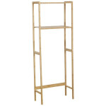 Meuble dessus wc bambou 2 tagres