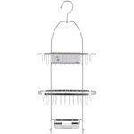 Tendance - serviteur metal 2 paniers porte savon - chrome