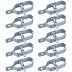 Tendeur � c�ble en acier (10 pi�ces), tendeur pour cl�ture, tendeur pour fil barbel�, kit de connecteurs ...