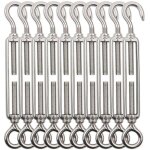 Ikodm - tendeur cable crochet m5 (crochet et oeil), tendeur fil acier / tendeur cable inox en acier inoxydable ... Ikodm - tendeur cable crochet m5 (crochet et oeil), tendeur fil acier / tendeur cable inox en acier inoxydable ...