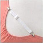 Tendeur de drap lastique rglable avec pince mtallique pour draps, matelas, planche  repasser ou canap, ...