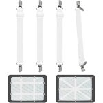 Tendeur drap housse pour linge de lit 4 pi�ces, r�glable sangles draps �lastique sangle de maintien ajustable ...