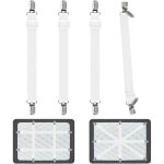 Tendeur drap housse pour linge de lit 4 pi�ces, r�glable sangles draps �lastique sangle de maintien ajustable ...