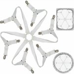 Tendeur drap housse lit drap rglable attache drap housse lastique 3 voies 6 cts feuilles de literie ...