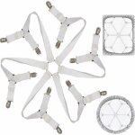 Tendeur drap housse lit drap r�glable attache drap housse �lastique 3 voies 6 c�t�s feuilles de literie ...