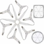 Tendeur drap housse lit drap rglable attache drap housse lastique 3 voies 6 cts feuilles de literie ...