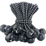 Tendeur elastique 50 pi�ces, tendeur bache 10cm, corde elastique, sandow elastique, tendeur en caoutchouc, ...