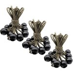 Tendeurs elastique avec boule, 30 pi�ces tendeur boule sandow elastique tendeur boule de bache