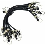 Tendeur elastique avec crochet, 10 pcs 25cm sangles de rangement robustes, universels robustes tendeurs ...