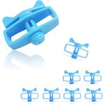 Tendeurs de fil 8 pièces, poignée rotative, tendeur de corde à linge en plastique technique, tendeur ... Tendeurs de fil 8 pièces, poignée rotative, tendeur de corde à linge en plastique technique, tendeur ...