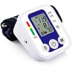 Tensiomtre de bras professionnel avec mmoire de 2 x 120 mesures, moniteur de frquence cardiaque et ...