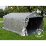 Dancover - tente abri voiture garage pro 3, 6x6x2, 7m pe avec couvre - sol, gris Dancover - tente abri voiture garage pro 3, 6x6x2, 7m pe avec couvre - sol, gris