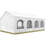 Carpasol - tente barnum de réception 3x8 m pe 450 n bâches blanc / jardin tonnelle pavillon chapiteau ... Carpasol - tente barnum de réception 3x8 m pe 450 n bâches blanc / jardin tonnelle pavillon chapiteau ...