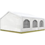 Carpasol - tente barnum de rception 5x6 m pe 450 n bches blanc / jardin tonnelle pavillon chapiteau ...