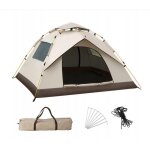 Tente de camping, tente gonflable, tente 2 / 3 personnes avec sac de transport, tentes de camping et ...