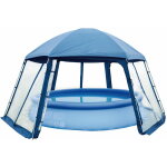 Blue bay - tente dme abri de piscine et spa - 5m x 4m h2. 5m