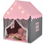 Tente de jeu pour enfants interieur et exterieur, tipi de jardin pour garcons et filles avec tapis epais, ...