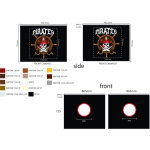 Tente de lit pirates