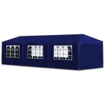 Vidaxl - tente de réception 3 x 9 m bleu Vidaxl - tente de réception 3 x 9 m bleu