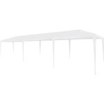 Tente de rception 3x9 m pe blanc