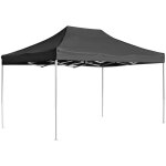 Vidaxl - tente de rception pliable aluminium 4, 5x3 m anthracite
