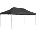 Vidaxl - tente de rception pliable aluminium 6 x 3 m anthracite