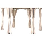 Webmarketpoint - tentes de remplacement pour gazebo dakota rond 3, 5 mtres