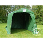 Tente de stockage tente abri pro 2, 4x3, 6x2, 34m pvc, vert