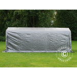 Dancover - tente de stockage tente abri pro 2, 4x6x2, 34m pe, gris