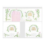 Tente textile pour lit 'pino birdy' 235cm beige